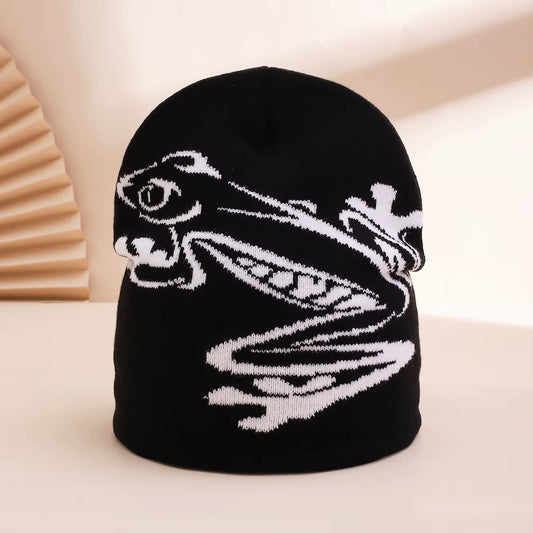 Frog Jacquard Beanie