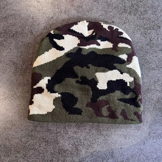 Retro Camo Beanies